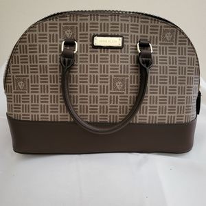 Anne Klein Weekend Purse dark Brown and Tan color